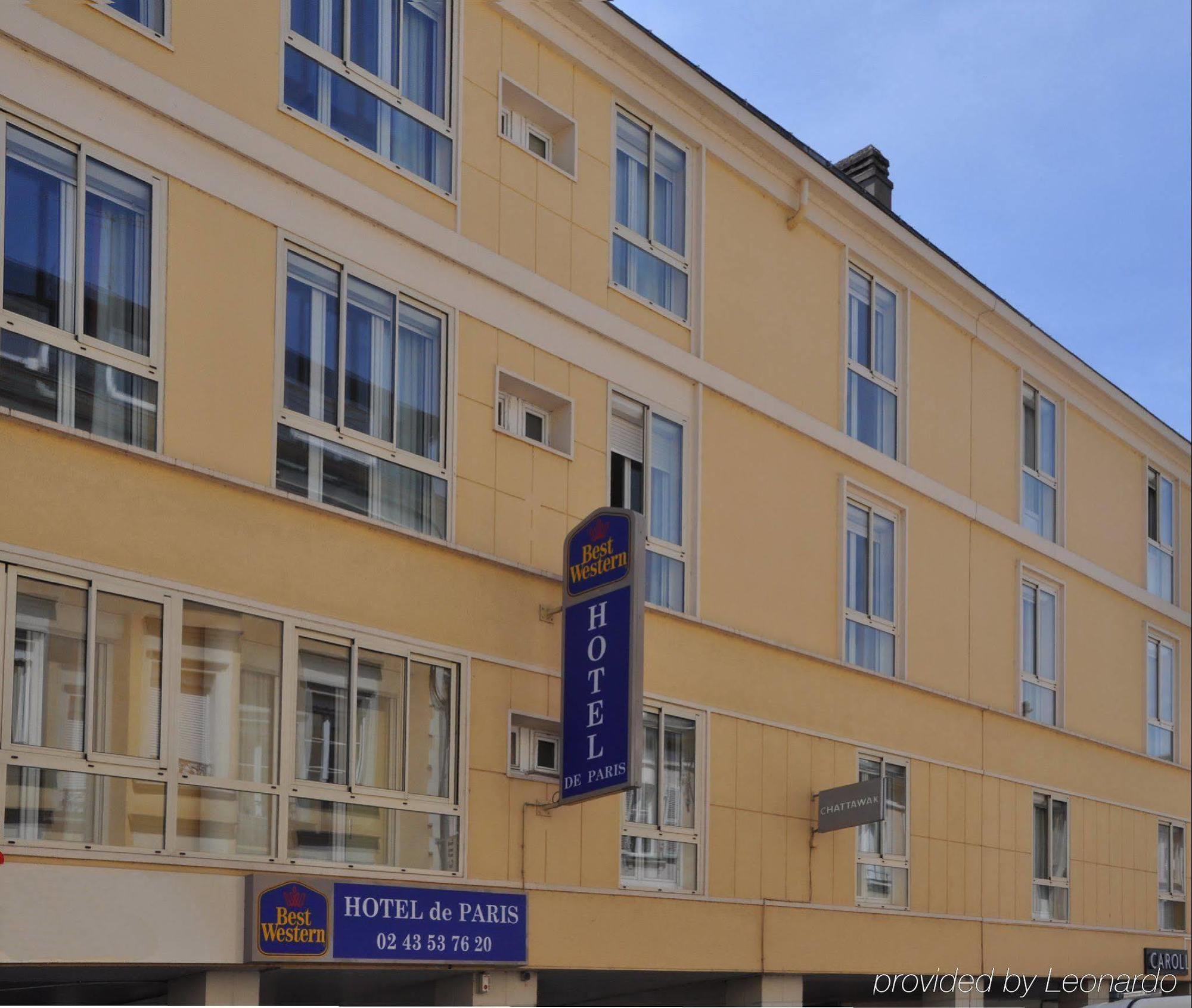 Best Western Hotel De Paris Laval (Mayenne) Exterior foto