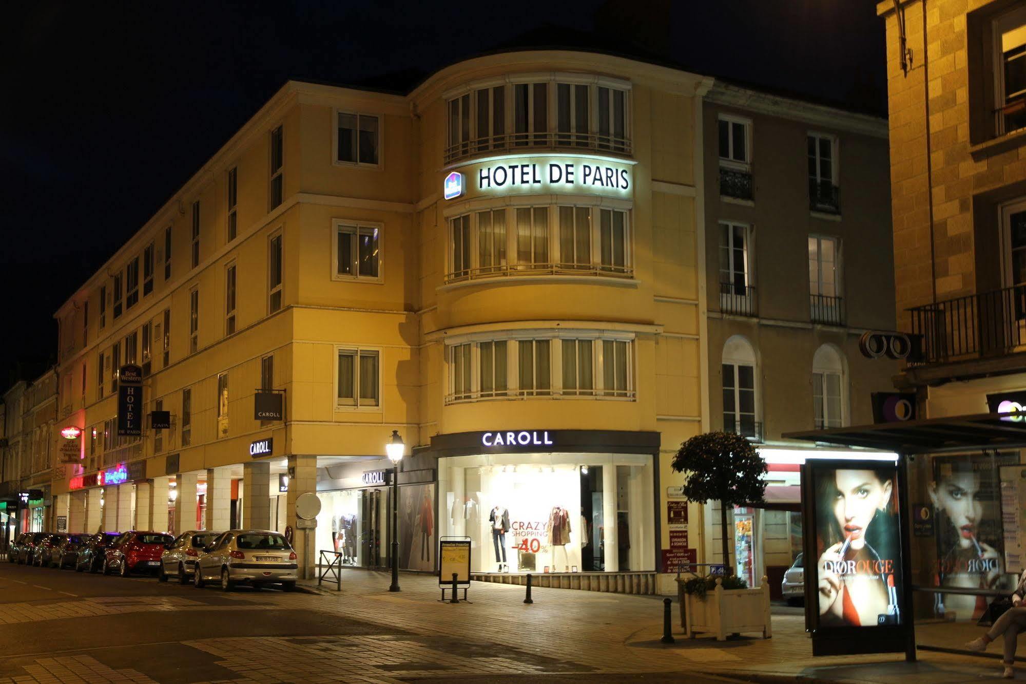 Best Western Hotel De Paris Laval (Mayenne) Exterior foto